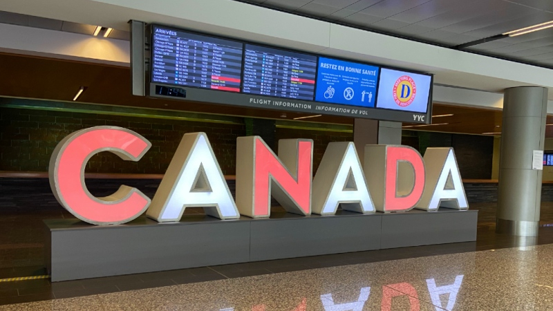 Image d'aéroport canadien