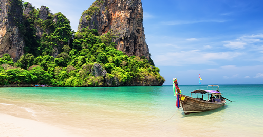Une plage de Thaïlande