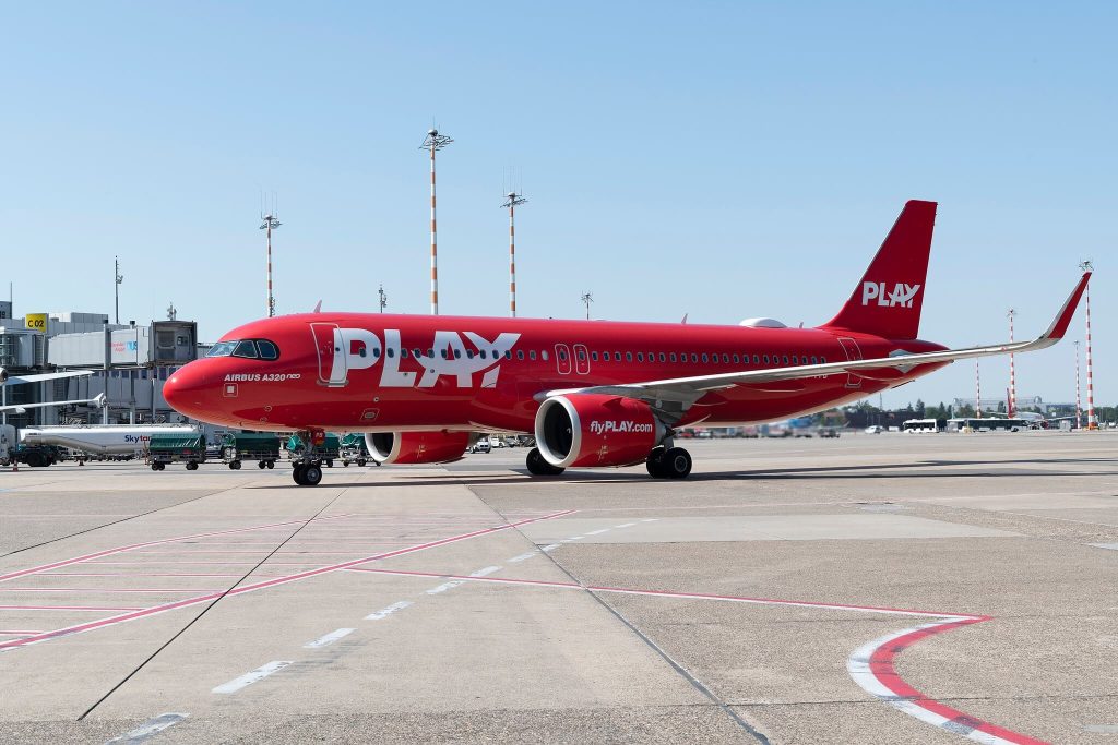 Avion de PLAY Airlines