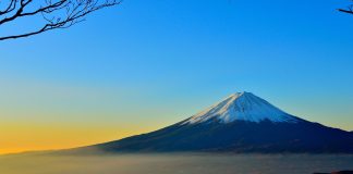 Volcan au Japon