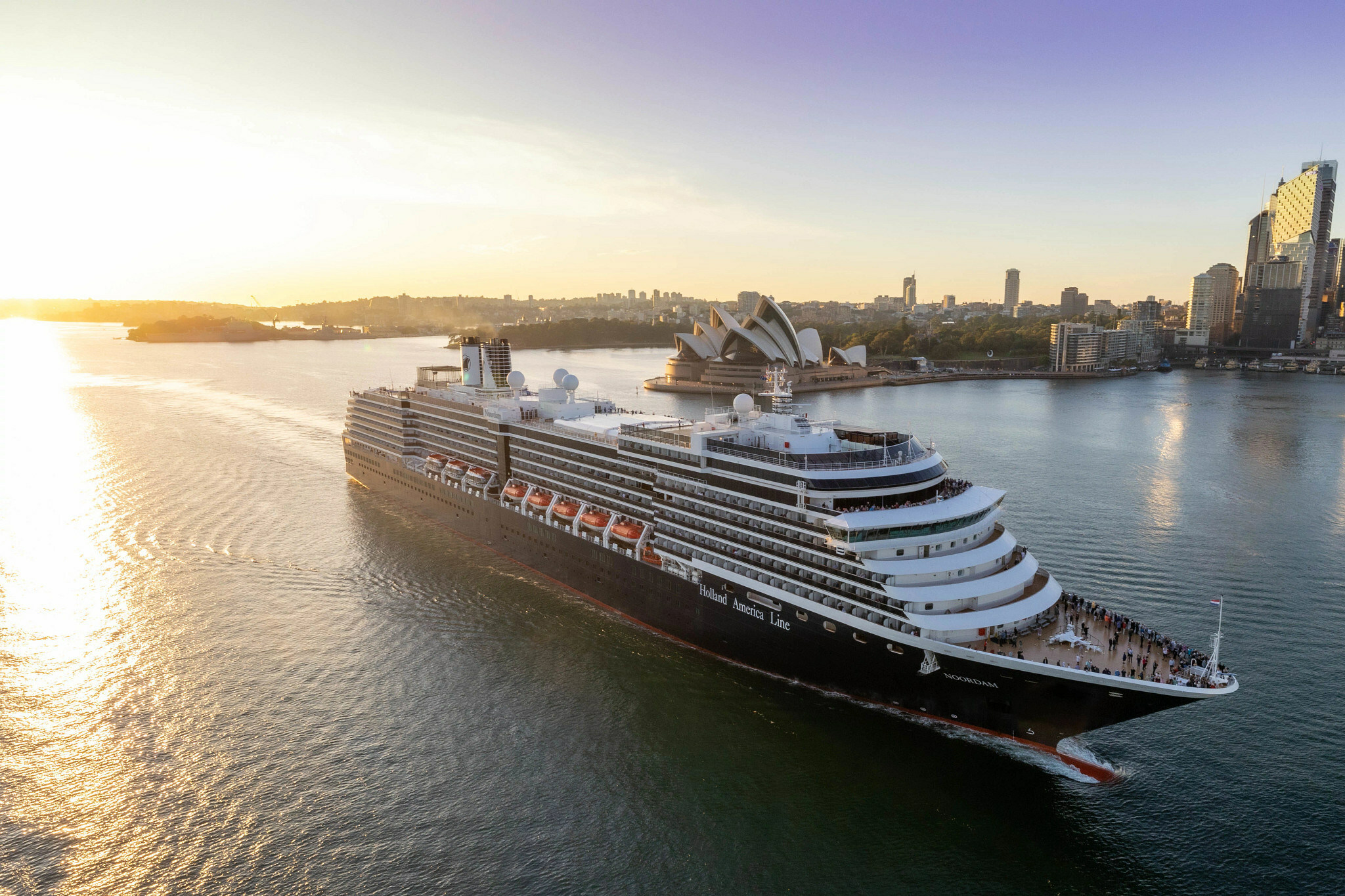 Le navire Noordam de Holland America Line. (Courtoisie HAL)