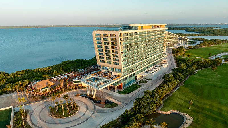 Hyatt Vivid Cancun. (Courtoisie de Vacances Air Canada)